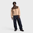 AMI PARIS Zipped Jacket With Nylon Details beige 106036 2