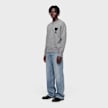 AMI PARIS Felted Crew ADC Grau 106039 2