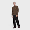 AMI PARIS Knit Sweater ADC brown 106046 2
