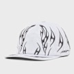 HELLSTAR Tribal Flame Hat white 106158 1