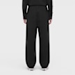 DSM Kei Ninomiya Unisex Pleated Pants Back Pile Knit black Undefined Color 106794 3