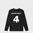 DSM Kei Ninomiya Unisex Football Back Print Longsleeve Tee Knit black Undefined Color 106795 1