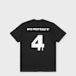 DSM Kei Ninomiya Unisex Football Brack Print Shortsleeve Tee Knit black black 106793 1