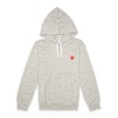 Comme des Garcons Play Hooded Sweatshirt gris 51238 1