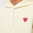 Comme des Garcons Play&nbsp; Hooded Sweatshirt beige 53565 5