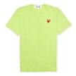 Comme des Garcons Play Play Red Heart T-Shirt green 54373 1
