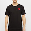 Comme des Garcons Play&nbsp; Double Heart T-Shirt noir 55902 2
