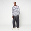 Comme des Garcons Play Play Red Heart Striped Long Sleeve T-Shirt blauw 57212 2