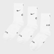 Nike x Nocta NRG Aubrey Crew Socks (3-Pack) blanc 59649 1