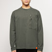 Aspesi Mod. AY41 Longsleeve Pocket Tee grey 60754 2