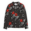 Soulland&nbsp; André Love Letter Joe Shirt noir 61031 1