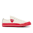 Comme des Garcons Play&nbsp; Red Sole Chuck Taylor 70 Low Top beige 74129 2