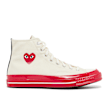 Comme des Garcons Play&nbsp; Red Sole Chuck Taylor 70 Hi Top beige 74130 2