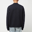 Ambush&nbsp; Felted Knit Regular Crew Neck bleu 81080 4