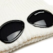 C. P. Company Extra Fine Merino Wool Goggle Beanie Beige 82136 3