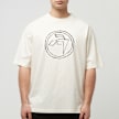 Ambush&nbsp; Hand Drawn Emblem T-Shirt beige 84011 2