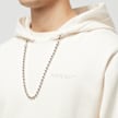 Ambush&nbsp; Ballchain Hoodie beige 84018 5