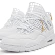 Jordan Wmns Air Jordan 4 NET "White" blanc 87622 6