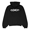 032c&nbsp; ''Sos'' Bubble Hoodie noir 89814 1