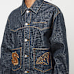 Billionaire Boys Club&nbsp; Diamonds & Dollars Selvedge Denim Jacket bleu 89164 5
