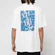 Daily Paper&nbsp; Blueprint T-Shirt blanc 90053 4