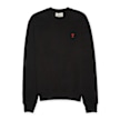 AMI PARIS&nbsp; Ami De Coeur Sweatshirt noir 86075 1