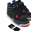 Jordan Air Jordan 4 Retro OG "Rare Air" noir 86408 7