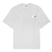 A Bathing Ape Logo Relaxed Fit Tee grey 90444 1