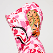 A Bathing Ape ABC Camo Crystal Stone Shark Full Zip Hoodie rosa 89413 7