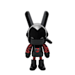 MightyJaxx Robbi x Jeff Staple 400% black 84664 3