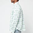 Billionaire Boys Club Glow In The Dark Diamonds & Dollars Striped Shirt bleu 87754 3