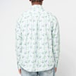 Billionaire Boys Club Glow In The Dark Diamonds & Dollars Striped Shirt bleu 87754 4