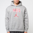 Jordan M J Paris City Hbr Flc Po carbon heather grau 86357 2