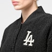New Era MLB Los Angeles Dodgers OS Sherpa Bomber Jacket schwarz 86619 5