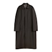 Our Legacy Cloak Carcoat Membrane Wool brun 90782 1