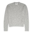 AMI PARIS Wool Knit Alpaca Crewneck Pullover grau 87990 1