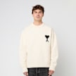 AMI PARIS&nbsp; Felted Crew ADC beige 88897 2