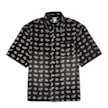 Billionaire Boys Club&nbsp; Diamonds & Dollars Oversized SS Denim Shirt noir 85995 1