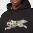 ICECREAM Woodland Camo Running Dog Popover Hood black 90407 5