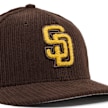 New Era Chenille Pop San Diego Padres Cap brun 88624 4