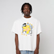 Brain Dead Euphoria T-Shirt weiß 91444 2
