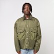 Brain Dead Cropped Chore Jacket vert 87551 2