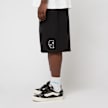 Brain Dead Logohead Rugby Short noir 89330 3