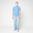 Comme des Garcons Play T-Shirt Smal Red Emblem Smal Red Heart blau 91703 2