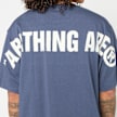 A Bathing Ape&nbsp; Spray Print Ape Head Relaxed Fit Tee #2 M bleu 92421 6