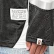 A Bathing Ape&nbsp; Line Camo Jacquard Logo Relaxed Fit Ice Hockey Jersey noir 92425 8