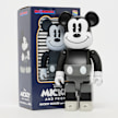 Medicom&nbsp; Bearbrick Mickey Mouse B&W Ver (Mickey Mouse & Friends) 400% noir 92624 4