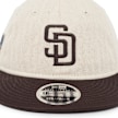 New Era Americana Herringbone 9Fifty Retro Crown San Diego Padres brown 92918 5