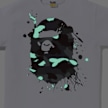 A Bathing Ape City Camo Painting Ape Head Tee white 93324 7