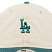 New Era Mini Washed 9Twenty Los Angeles Dodgers Cap Beige 95223 4